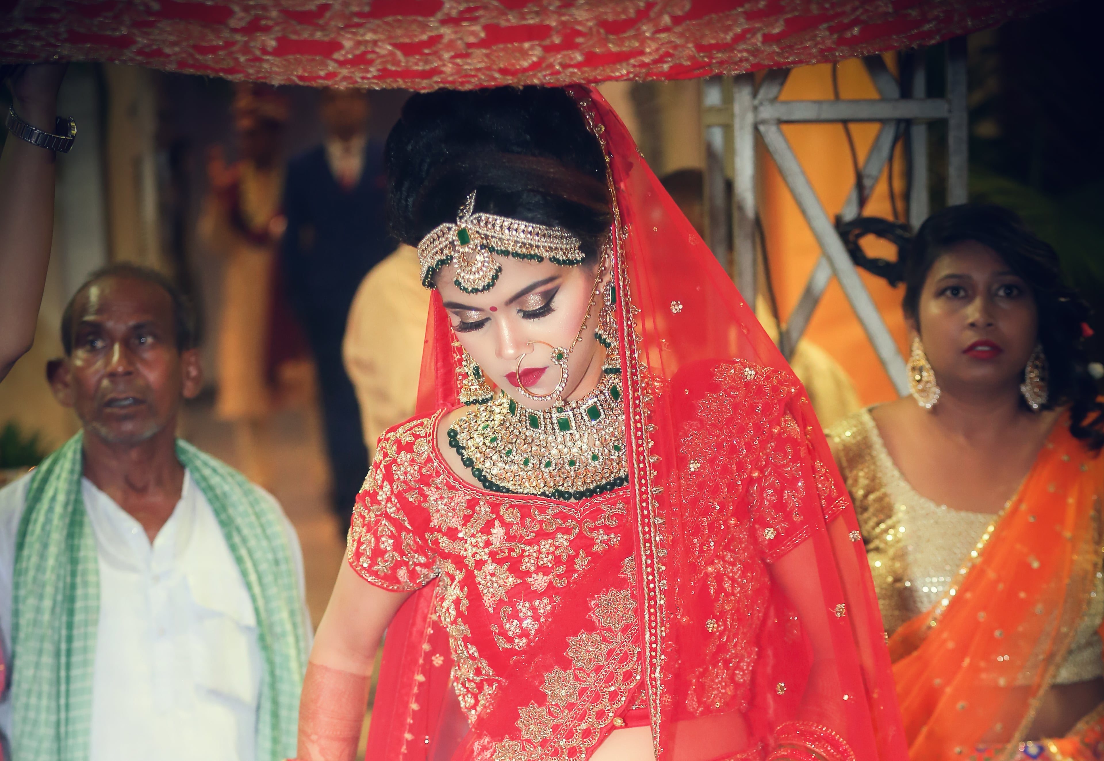 ankita vaibhav wedding bridal entry