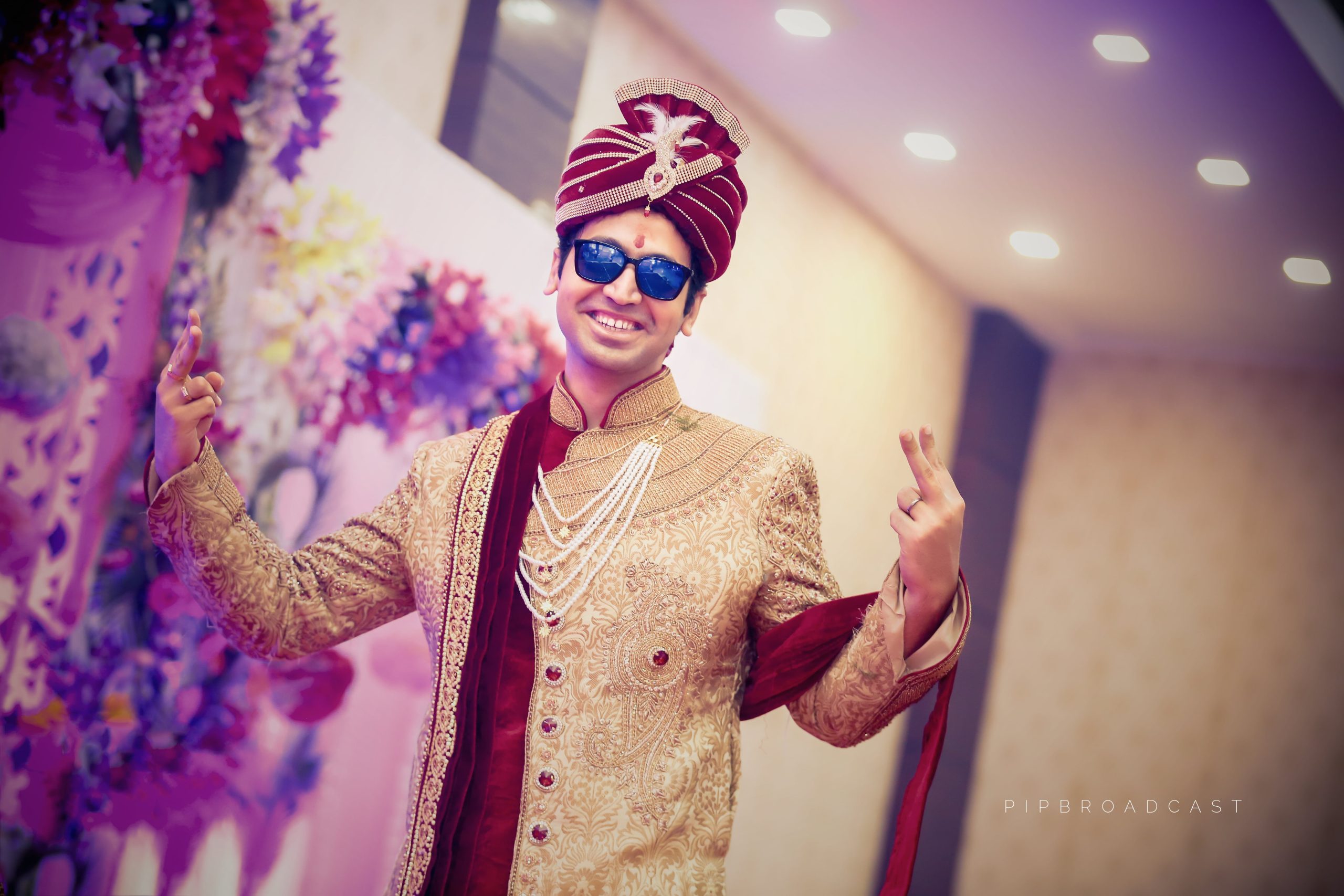ankita vaibhav wedding groom swag